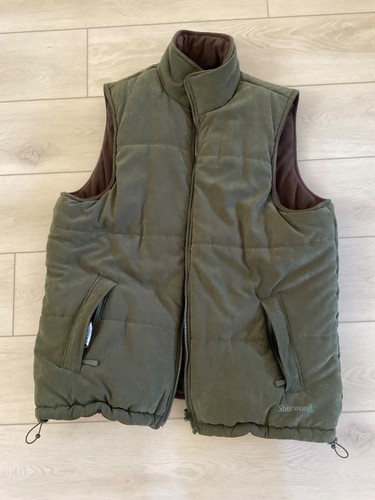 Sherwood forest lined gilet - sherwood,