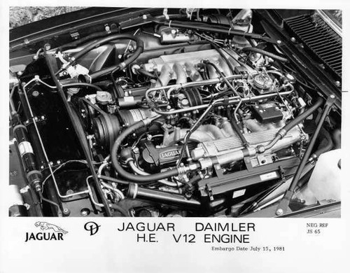 1981 jaguar daimler v12 - he,