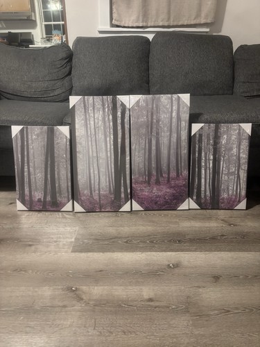 Wallfillers canvas prints plum - wallfillers,