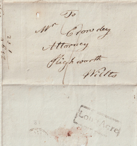 1805 london wrapper - wrapper, framed
