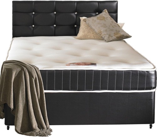 Luxury divan bed set - bed, with