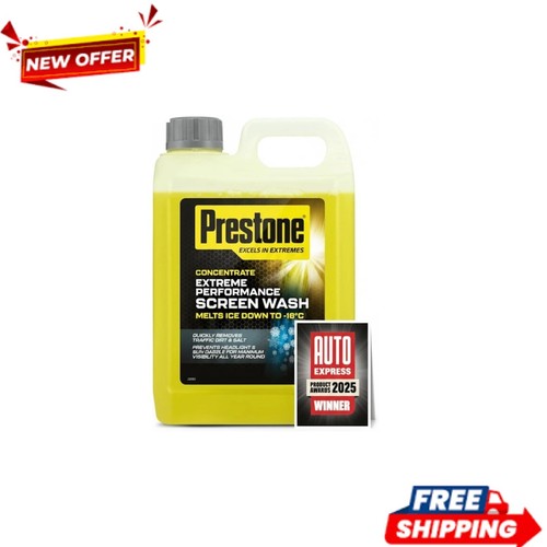 Prestone screen wash for - screen,