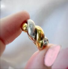 SOLID 9CT YELLOW AND WHITE