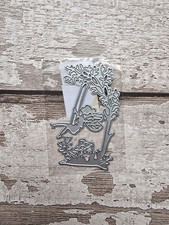 FAIRY/GIRL ON A TREE SWING CUTTING DIES UNBRANDED STENCIL