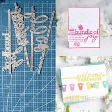 Baby Borders Metal Cutting Dies Scrapbooking Paper Card Craft Embossing Stencils