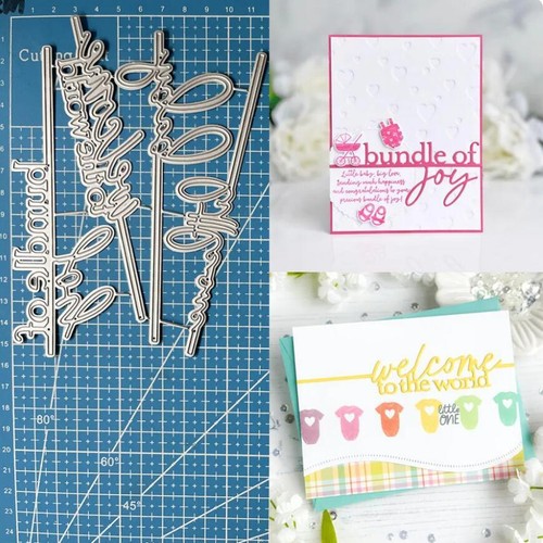 Baby borders metal - metal, cutting