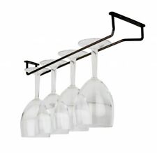 Rustic Look  Glass Hanger Wine Glass Storage Rack Bar Hanging Rail 16"