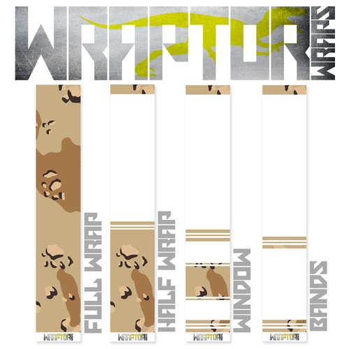 Archery arrow wraps wraptor - archery,