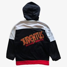 Vintage 90s Men's Juventus Beyond Sports Jacket, Football Windbreaker Retro Y2K
