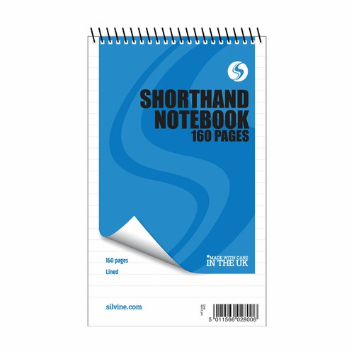 Silvine shorthand notebook - silvine, 160