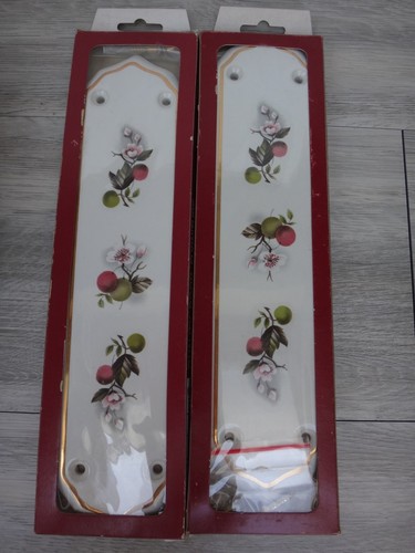 Porcelain finger plates - porcelain,
