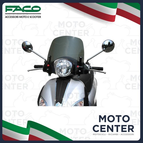 Faco smoke windshield piaggio - faco,