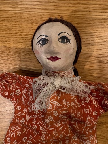 Hand crafted glove puppet