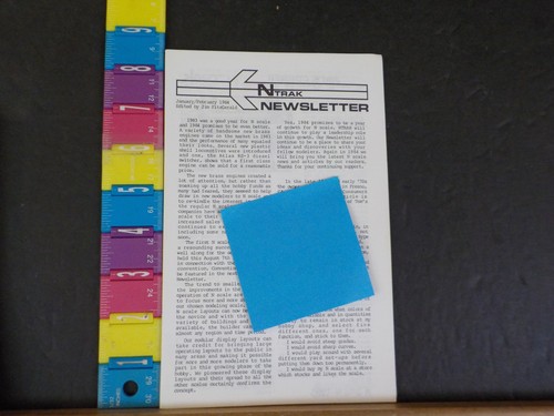 Ntrak newsletter 1984 - ntrak,