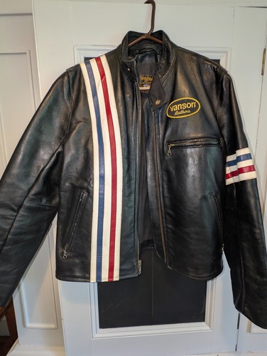 Genuine vanson leather jacket - genuine,