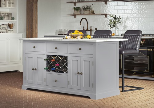 Baumhaus grey kitchen island - grey,