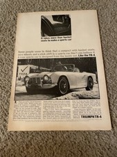 Vintage 1963 TRIUMPH TR-4