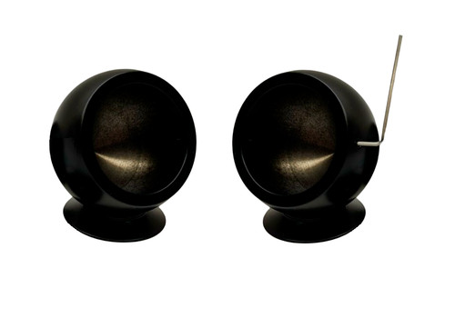 Black aluminum tweeter - tweeter, pods