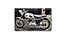 Bsa A7 Motorbike A4 photo