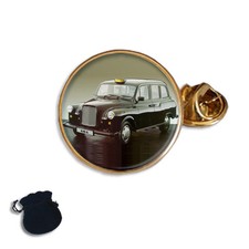 LONDON TAXI FAIRWAY DRIVER FX4  ENAMEL LAPEL PIN BADGE GIFT