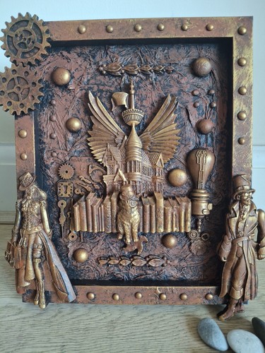 Steampunk 3d mixed media - mixed,