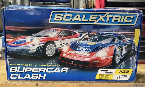 Scalextric supercar clash - supercar, set