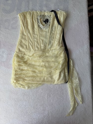Woman mini corset - corset, dress