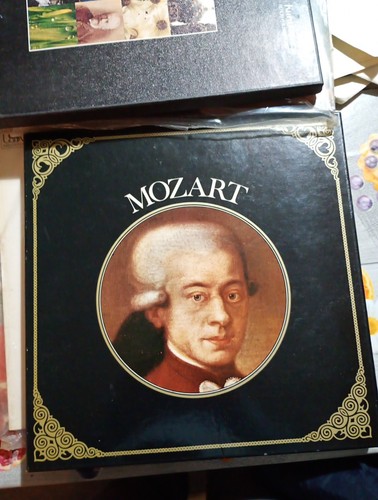 Vintage mozart vinyl box - vinyl,