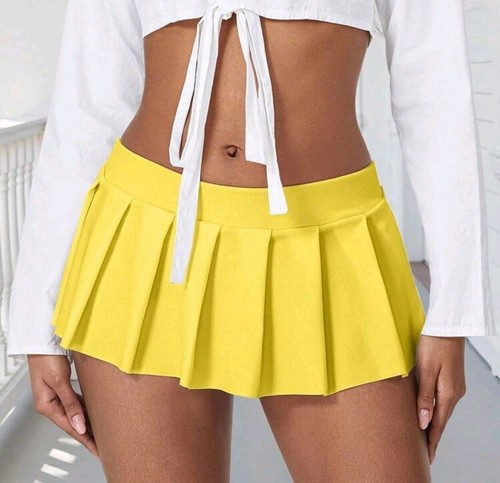 New large micro mini - mini, pleated