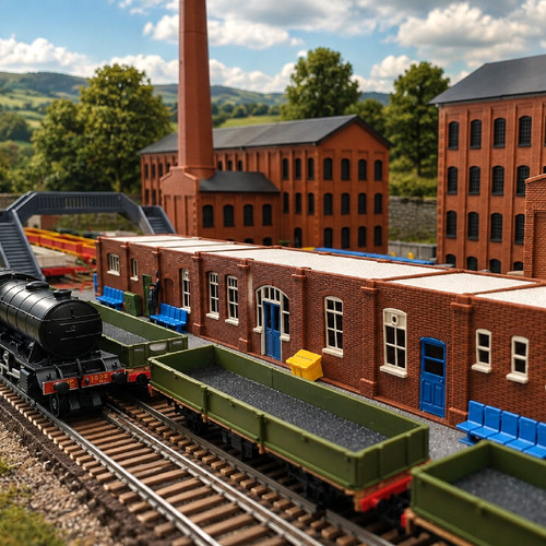 Model railway scenery - scenery, 00