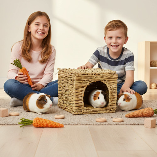 Natural grass carrot chew - natural,