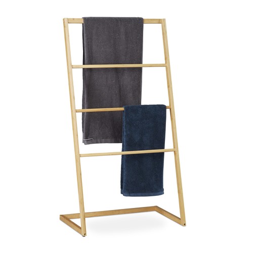 Standing towel holder - , clothes