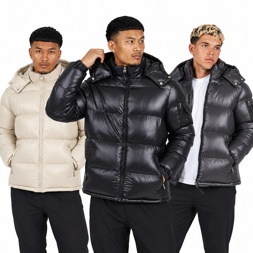 Brave soul mens puffer jacket - soul,