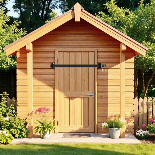 Bike fishing shed lock bar - fishing,