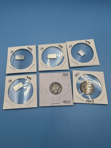 Mixed usa imported silver bars - silver,