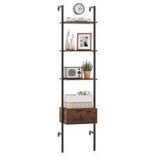 COSTWAY 5-Tier Ladder Bookcase