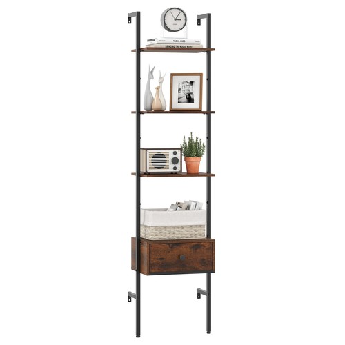 Costway tier ladder bookcase - 5-tier,