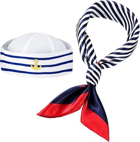 Geyoga sailor hat and - hat, scarf
