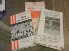 BRENTFORD HOME PROGRAMMES 1969
