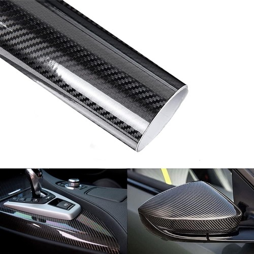 Black gloss carbon - black, fibre