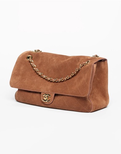 Chanel camel maxi - chanel, bag-