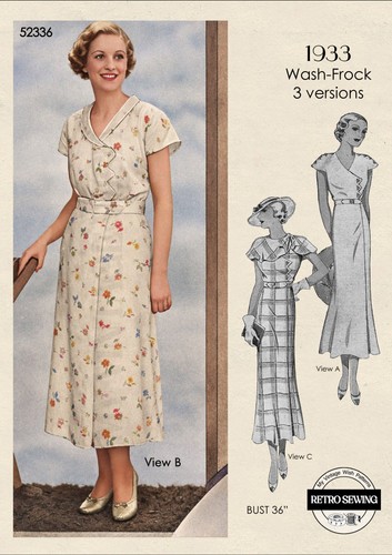 1930 sewing pattern - sewing, for