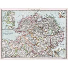 Antique Map 1906 - North of