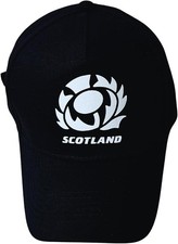 Scotland Black Cotton Baseball