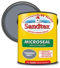Sandtex Smooth Vermont Grey Masonry Paint 5L