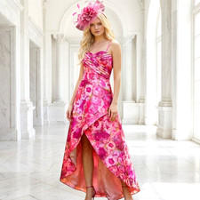 CHI CHI LONDON SZE 6 HOT PINK