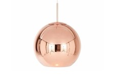 Tom Dixon Copper Round Pendant Light 45cm