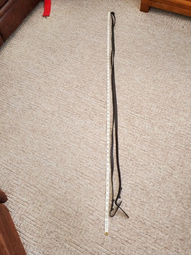 Brown leather reins inches - brown,