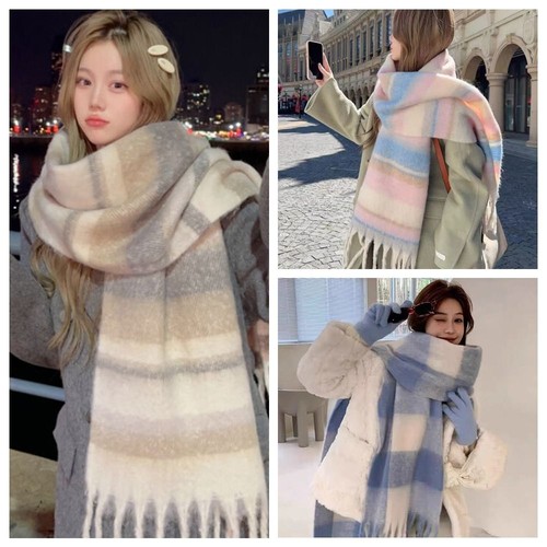 Elegant mohair plaid wool - mohair,