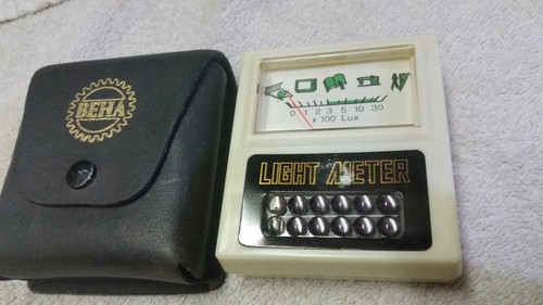 Beha light meter with - light,